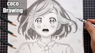 How to draw COCO from Witch Hat Atelier | Easy Tutorial Drawing