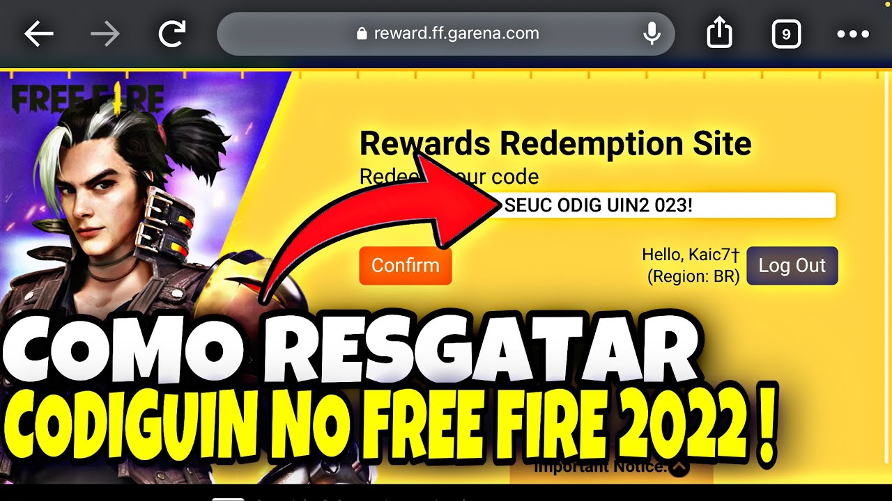 Free Fire Rewards: como resgatar códigos no site da Garena, free fire