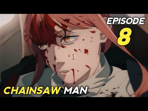 INESPERADO E CHOCANTE! - CHAINSAW MAN EP 8 - IMPRESSÕES 