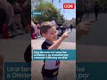 QUE TERNURA! POR FIN CONOCIÓ DISNEY