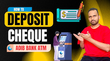 Storting van een ADIB-bankcheque met behulp van een Emirates ID | Geen kaart nodig | Volledig pro...