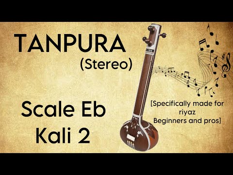 Tanpura SCALE D SHARP | Kali 2 | iTablaPro drone RIYAZ | Begginners and Professionals |MEDITATION