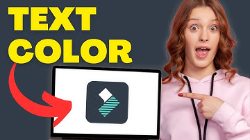 How To CHANGE TEXT Color in Filmora 2023 (QUICKY and EASY)