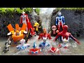 ULTRAMAN ZERO DAN ROBOT TRANSFORMER TENGGELAM DI AIR, BOBOIBOY DAN SPIDERMAN TERJEBAK DI LUMPUR