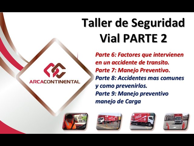PARTE 2 Taller de Seguridad Vial