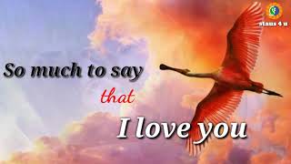 Love feel whatsapp status/so much to say song/santhosham movie song lyrics Resimi