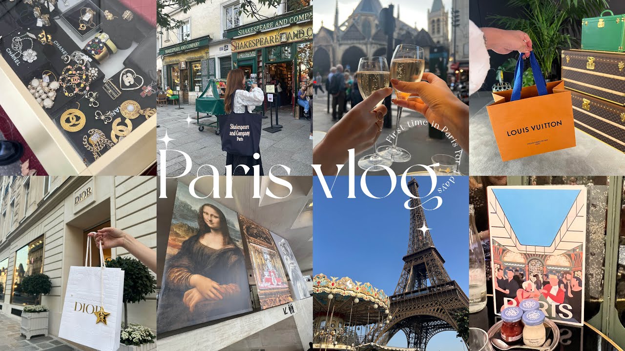 パリ旅行VLOG■初めてのパリ女子旅おすすめグルメ、ショッピング、お手頃ホテル総まとめ