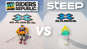 X GAMES in Riders Republic VS Steep