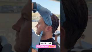 HAIR LINE BLENDING SHORT CUT: Complete Tutorial Linked Below! 🔥🔥🔥