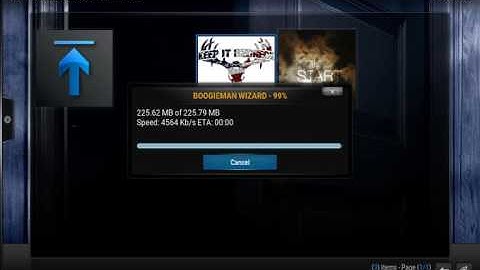How to install a wizard/ build on to Kodi