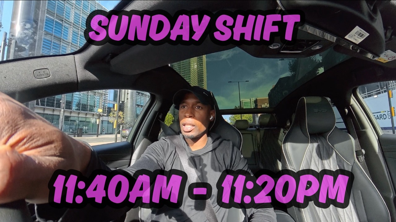 London Uber Driver Vlog | 11:00 am to 11:00 pm | Sunday Shift | Earnings