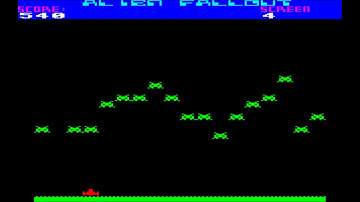 Alien Fallout for the BBC Micro
