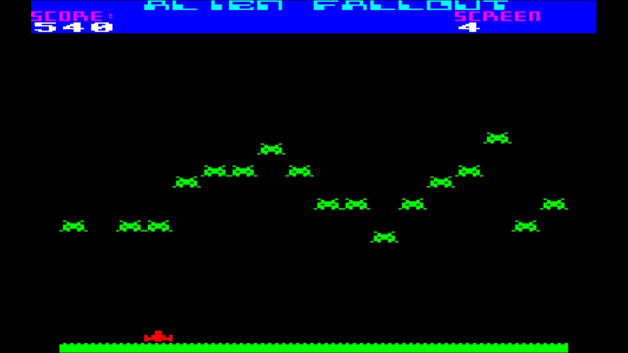 Alien Fallout for the BBC Micro