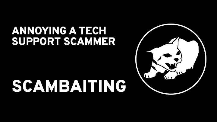 Annoying a tech support scammer (Scambaiting)