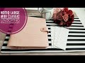 NOTIQ 2021 Collection Blush Croco LARGE RINGLESS Cover Unboxing | Luxury Planner | My Second Order