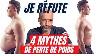 Je réfute 4 mythes de perte de poids 😡!