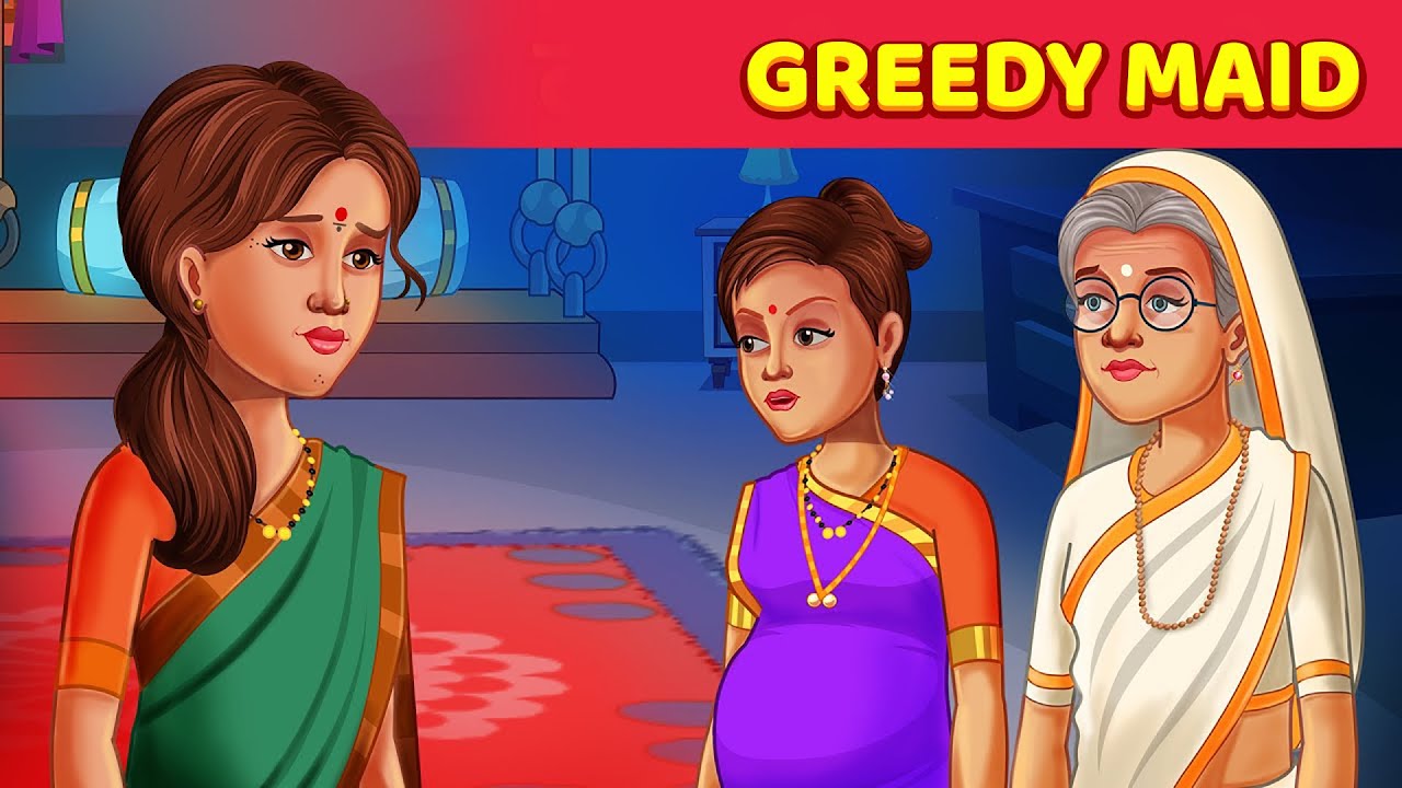Greedy Maid Story - Moral Story For Teens | English Fairy Tales & Stories