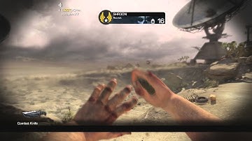 WTF! Knife Fail COD Ghosts (Xbox One Gameplay HD)