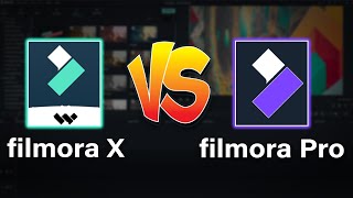 FILMORA X VS FILMORA PRO | THE MAIN DIFFERENCE??