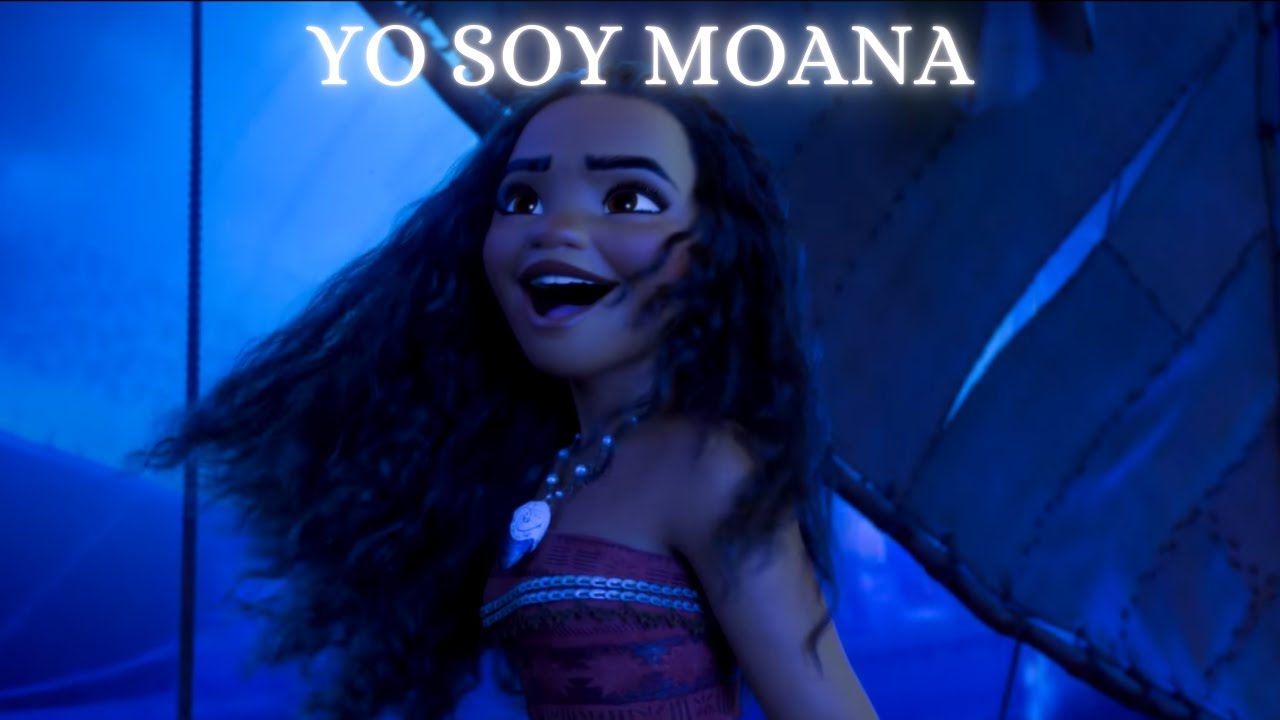 🌊 Yo Soy MOANA - Canto Ancestral (LETRA) | Español Latino - YouTube