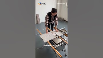 Cắt góc vuông đơn giản bằng máy cắt gạch Baichenshi #shorts