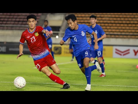 Laos vs Singapore (AFF Mitsubishi Electric Cup 2022: Group Stage Extended Highlights)