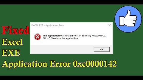 Excel EXE Application Error 0xc0000142 - Quick Fix You Need! | Excel Tech & Tricks