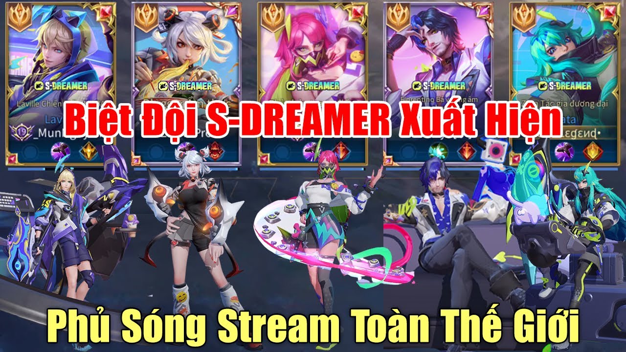 [Gcaothu] Biệt đội S-DREAMER xuất hiện phủ sóng Live Stream toàn thế giới – Cái kết sẽ ra sao