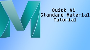 Maya Ai Standard Tutorial