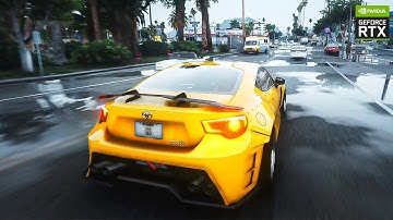 GTA V: Most Photorealistic Graphics Mod Yet!? Ray Tracing Graphics Mod RTX 4090 Gameplay [4K]