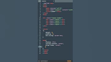 Simple loader | HTML & CSS