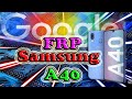 FRP Samsung A40 Android 10 Сброс Google аккаунта (Samsung A405FN) 2020