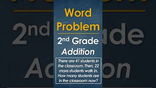 2nd Grade Addition Word Problem – Classroom Students Example ✅
