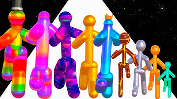 Tall Man Run vs Slice lt All - Gameplay Walkthrough (Android, iOS) Mobile Game