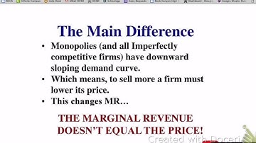 Module 61 - Introduction to Monopoly