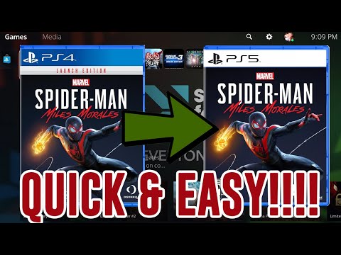 HOW TO UPGRADE YOUR PS4 GAMES TO PS5 (QUICK AND EASY)