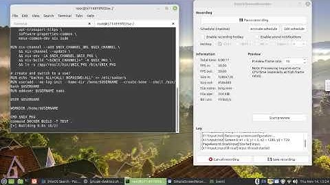 Docker desktop {{ nix ubuntu avidemux }} video editor