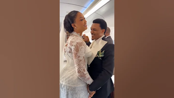 Moment Nollywood Actor Shawn Faqua Kissed His Beautiful Bride Sharon As They Say “I Do 💍❤️