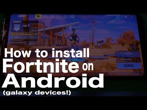 Android에 Fortnite를 설치하는 방법