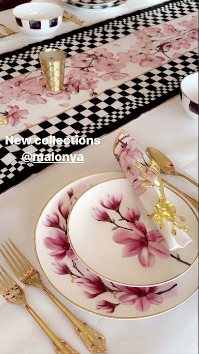 Our new plate collections @Malonya on IG