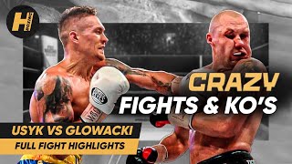 😱 Oleksandr Usyk vs Krzysztof Glowacki Quick Full Fight Highlights / Knockout