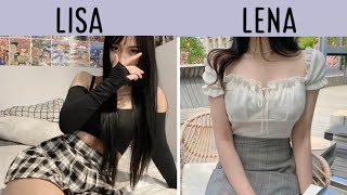 lisa or lena |clothes,shoes,accessories,douyin,phones and bags|this or that