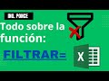 Filtra tus datos con esta NUEVA función FILTRAR en Excel
