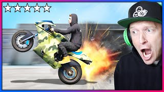 Stealing TOP SECRET Military Sportbike!! (GTA 5 Mods Gameplay)