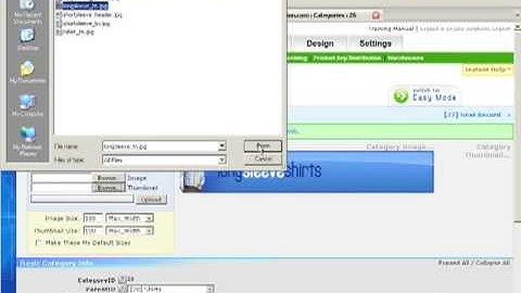 Volusion Experts Setting Up Categories-Category Graphics Video