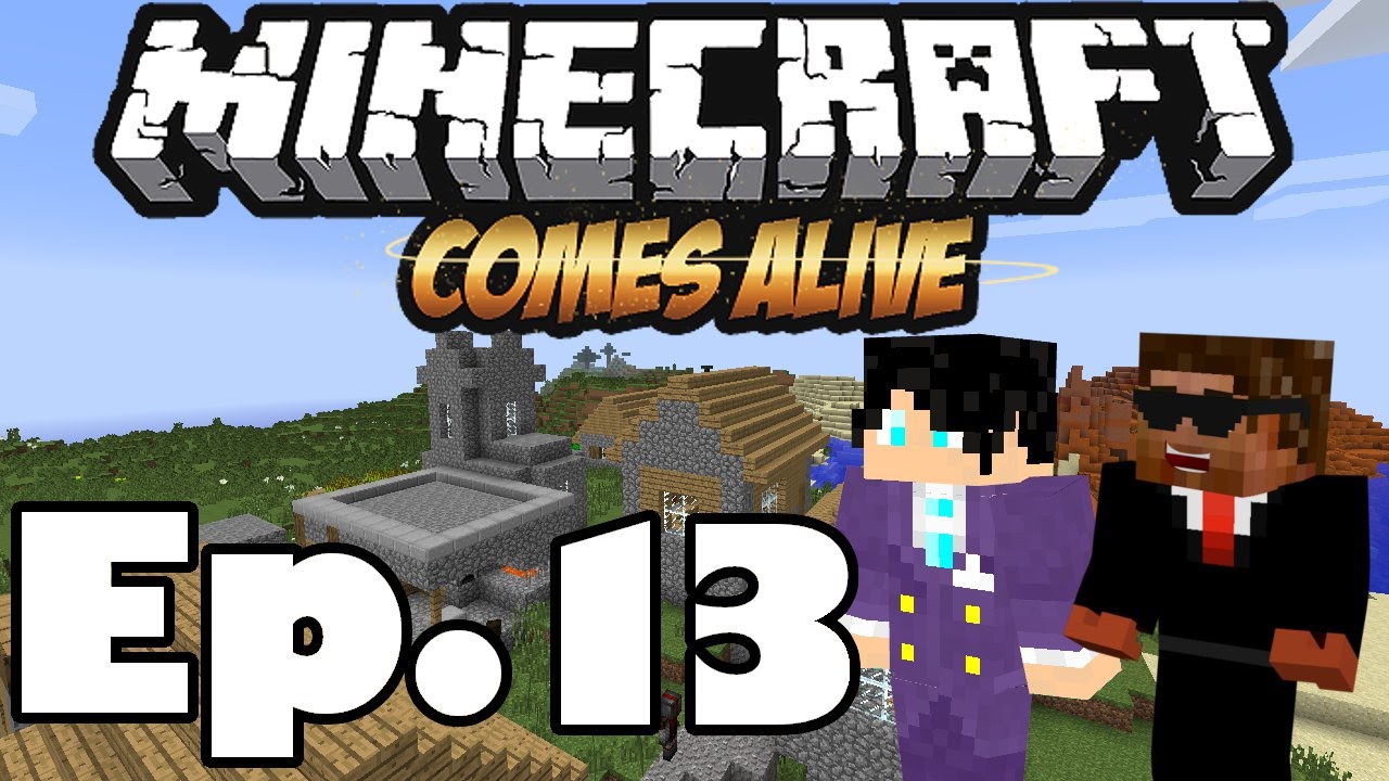 Modded Minecraft Comes Alive Let's Play Ep. 13 - Intruders 