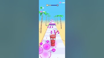 Juice Run 🥤 Level 21 - Addictive Gameplay Adventure 2024! #Shorts #JuiceRun #SatisfyingGames