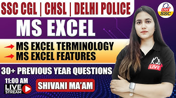 Computer | MS EXCEL | Terminology Related PYQ