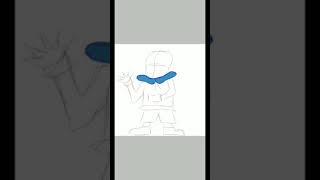 Making Sans:Undertale in Ibis Paint Pro screenshot 1