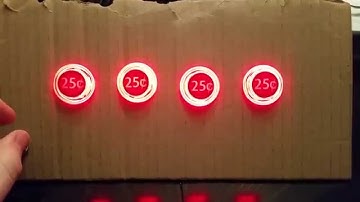 Light Up LED Arcade MAME Coin Door Cash Buttons